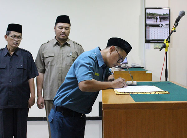 Dua Kasubag Baru PA Cilacap Dilantik