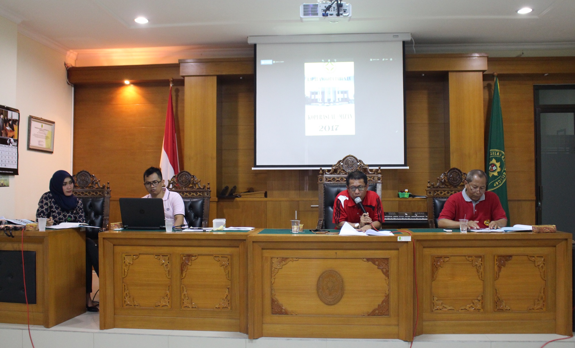 Rapat Anggota Tahunan Koperasi Al-Mizan Tahun 2017