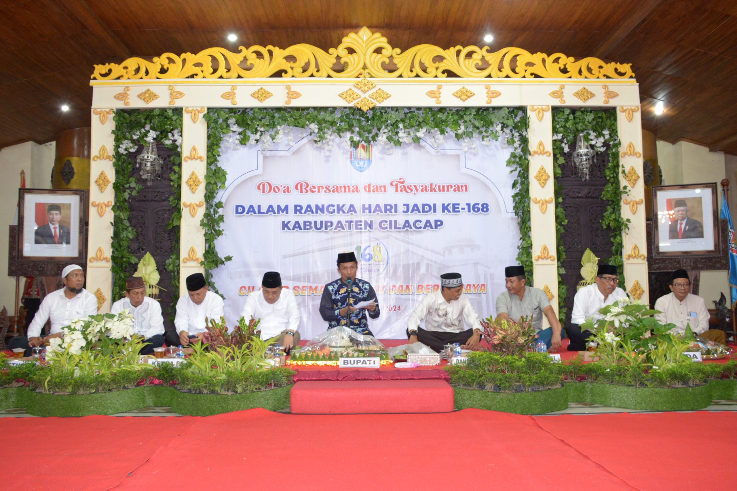 You are currently viewing Jelang Hari Jadi ke – 168, Pemkab Cilacap Gelar Doa Bersama dan Tasyakuran