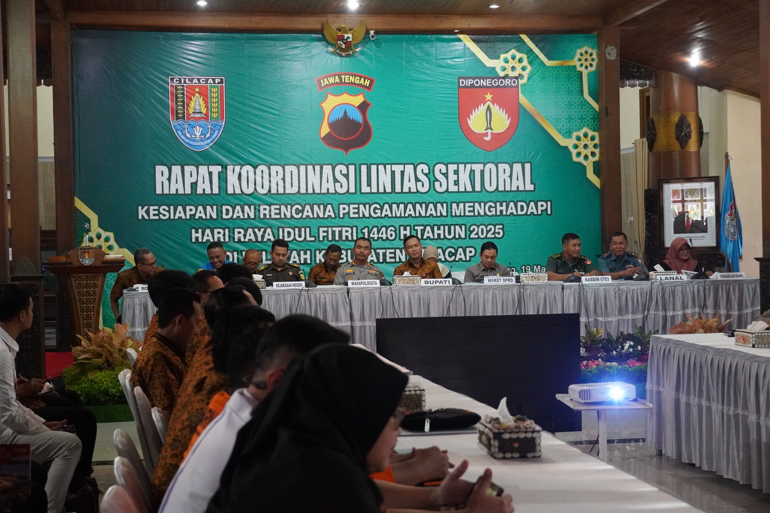 You are currently viewing Jelang Idul Fitri 1446 H, Pemkab Cilacap Gelar Rakor Lintas Sektoral